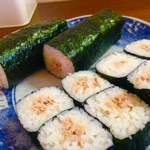ツナマヨの巻き寿司♪